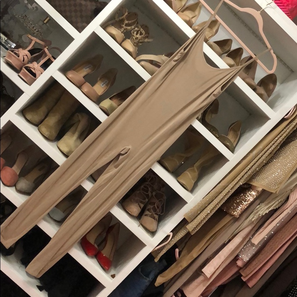 Nude jumpsuit